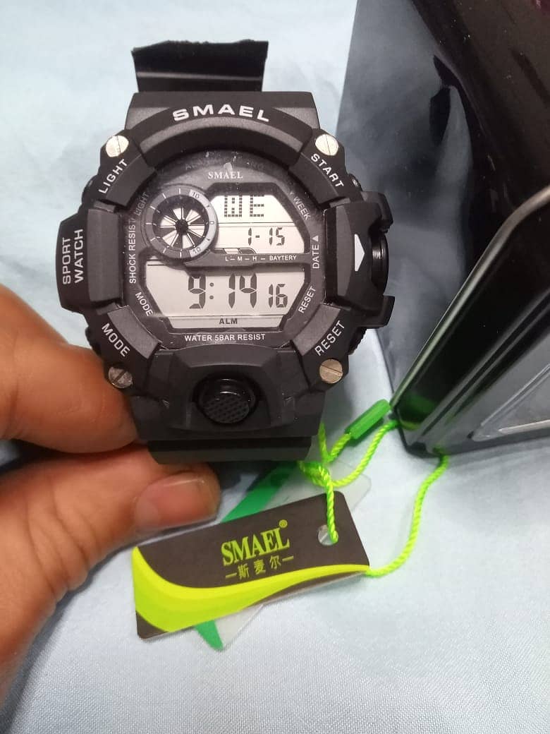 SMAEL 1385C Digital Sport Water Proof Watch 3