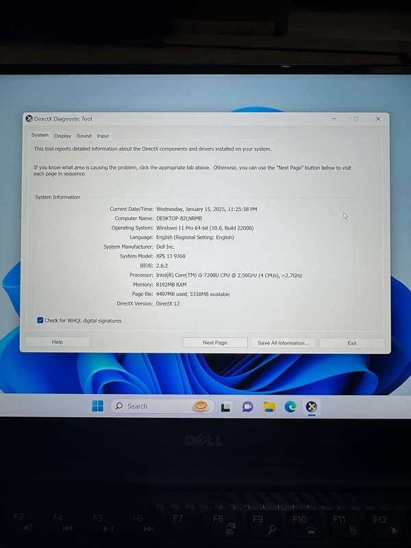 Dell XPS 13 9360 4