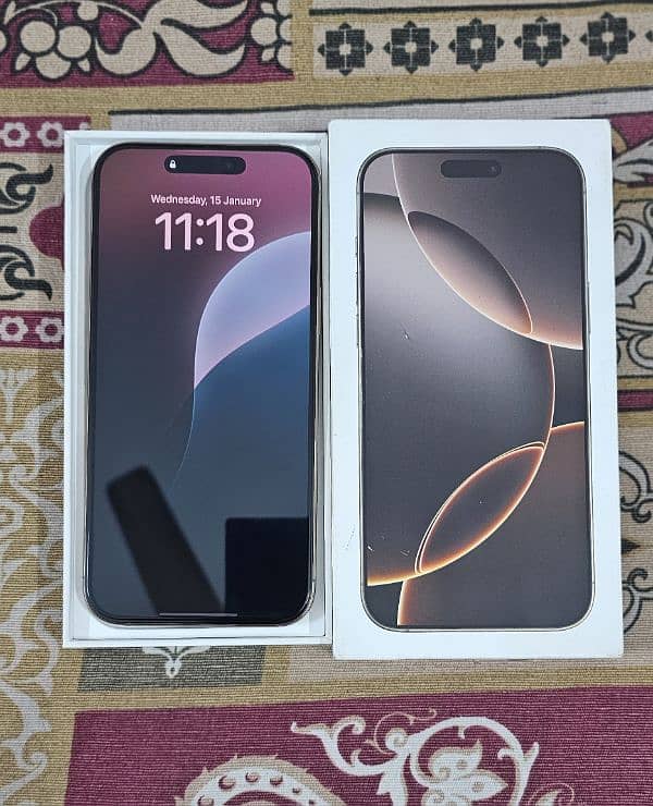 Apple iPhone 16 Pro Max 256Gb Non PTA 0