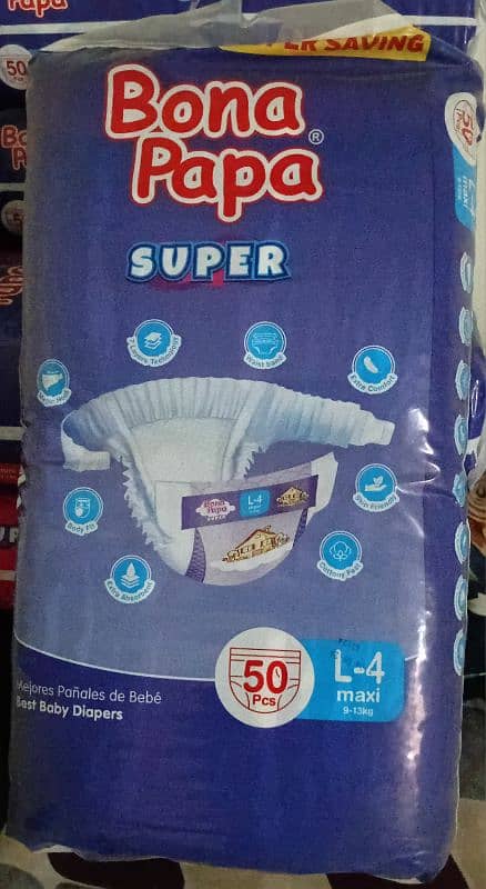 Bona PaPa Pampers 50 Pampers 0