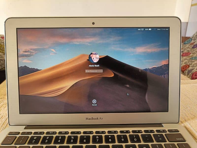 MacBook Air Core i5, 2012, macOS Catalina installed 0