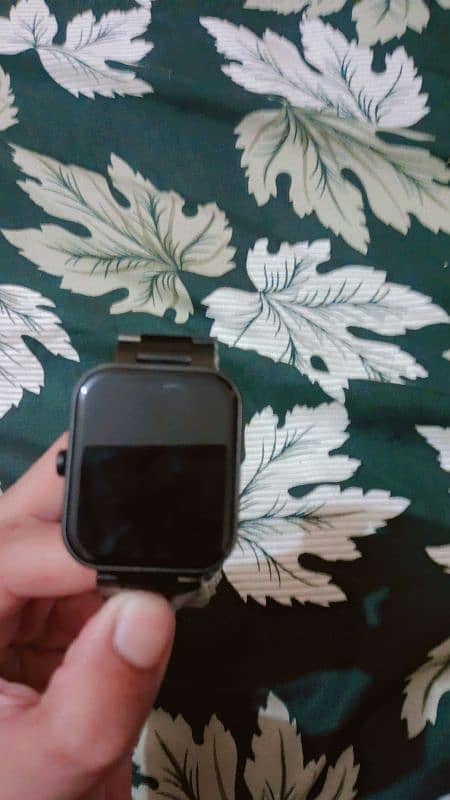 Import from Dubai smart watch, Watch with square face and chain strap. 6