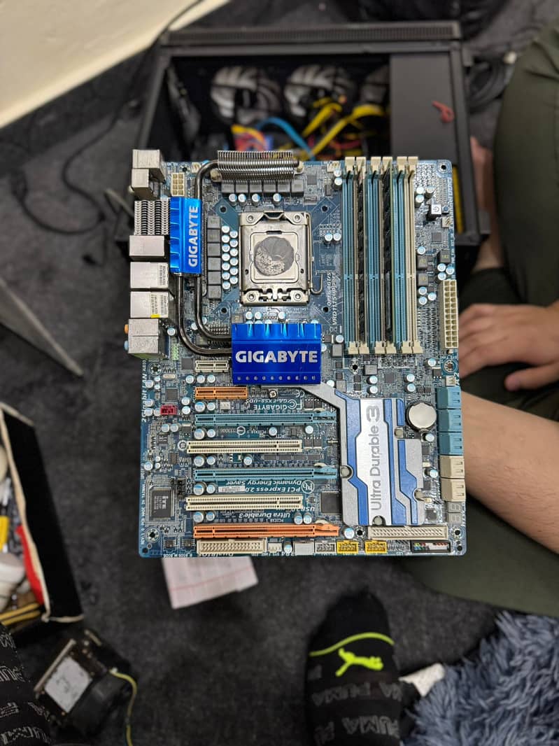 Xeon X5670 6C/12T with Gigabyte Mobo X58 with 16GB Ram Ddr3 Ram 0