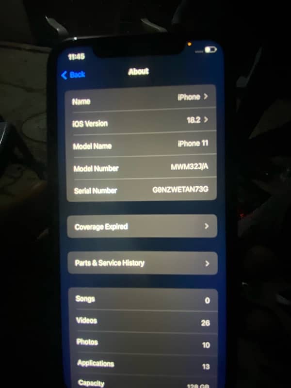 iPhone 11 battery service 1