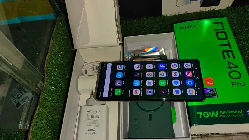 Infinix Not 40 pro 24gb Ram 256gb memory 0325/3982/988 0