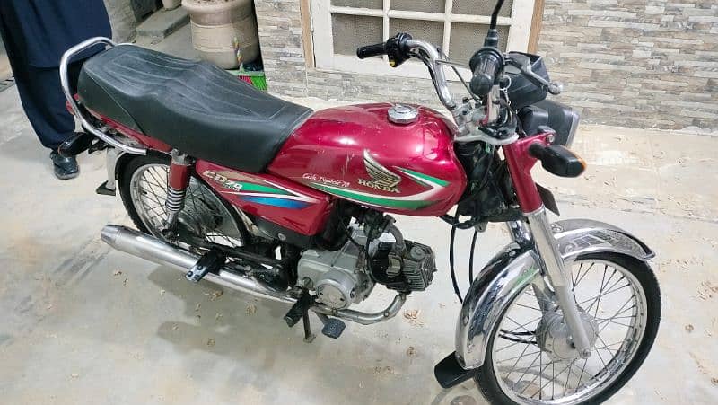 honda CD 70 2016 for sale 3