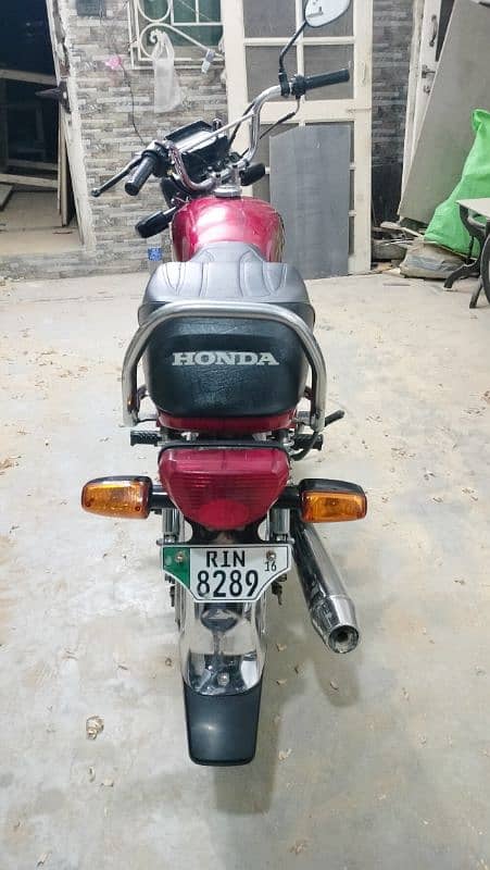 honda CD 70 2016 for sale 6