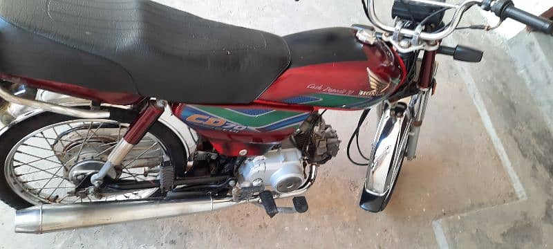 Honda cd 70 2018 model 4