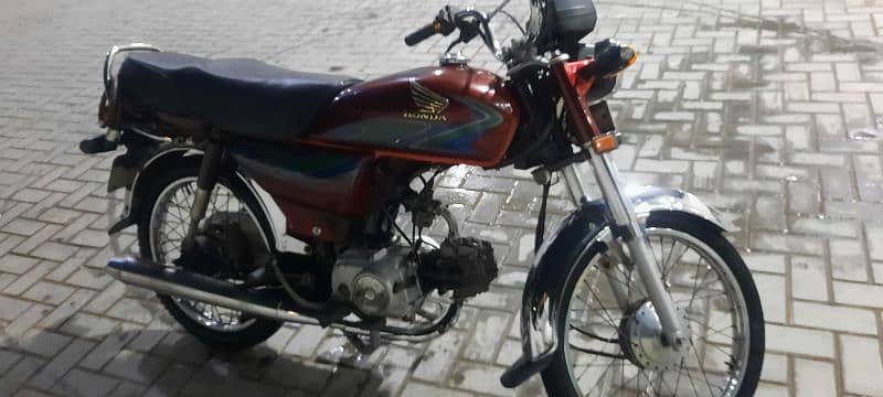 Honda cd 70 2018 model 6