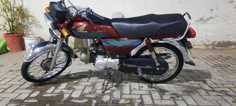 Honda cd 70 2018 model 8