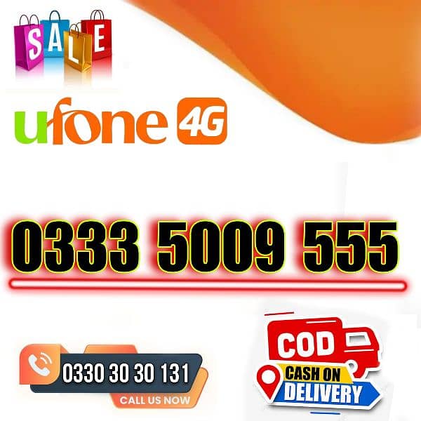 UFONE GOLDEN NUMBER 0