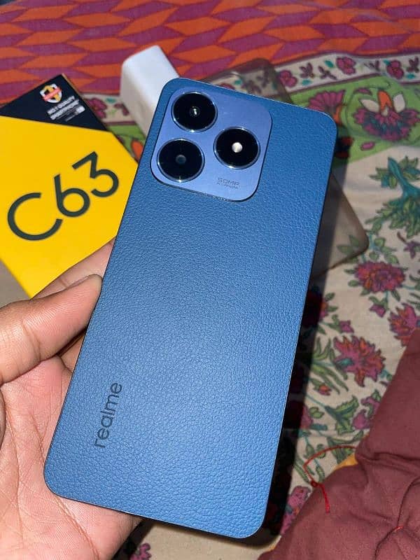 Realme C63 Mobile 10/10 Condition Just 1 Month use . 0