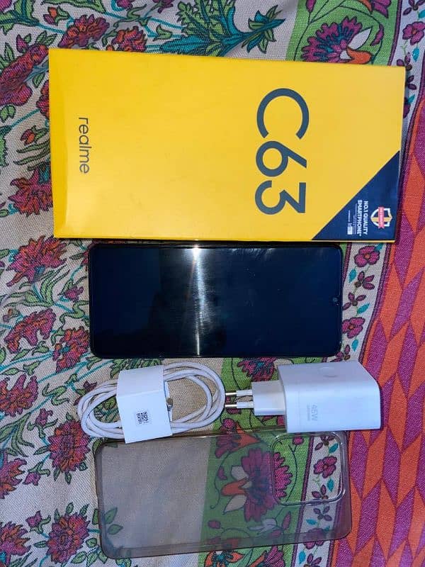 Realme C63 Mobile 10/10 Condition Just 1 Month use . 4