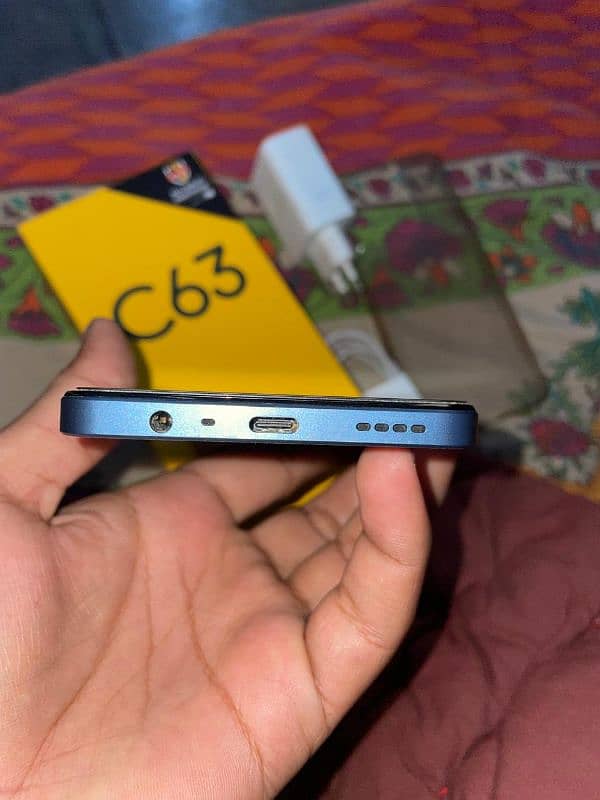 Realme C63 Mobile 10/10 Condition Just 1 Month use . 5