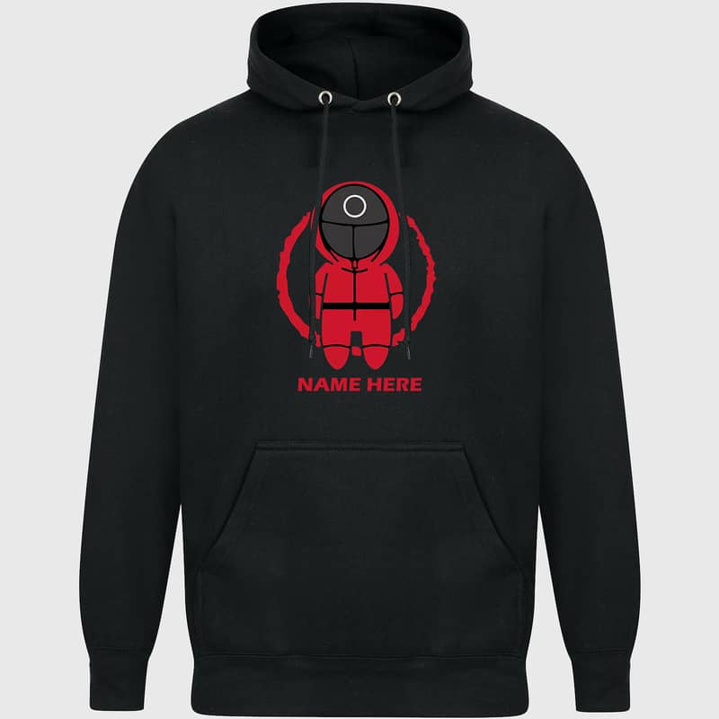 Customized Hoodie for Girls and Boys - Squid Game Design 0