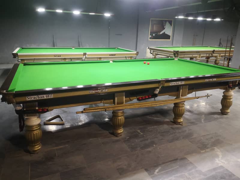 5 Snooker Tables & 1 Pool Table 1