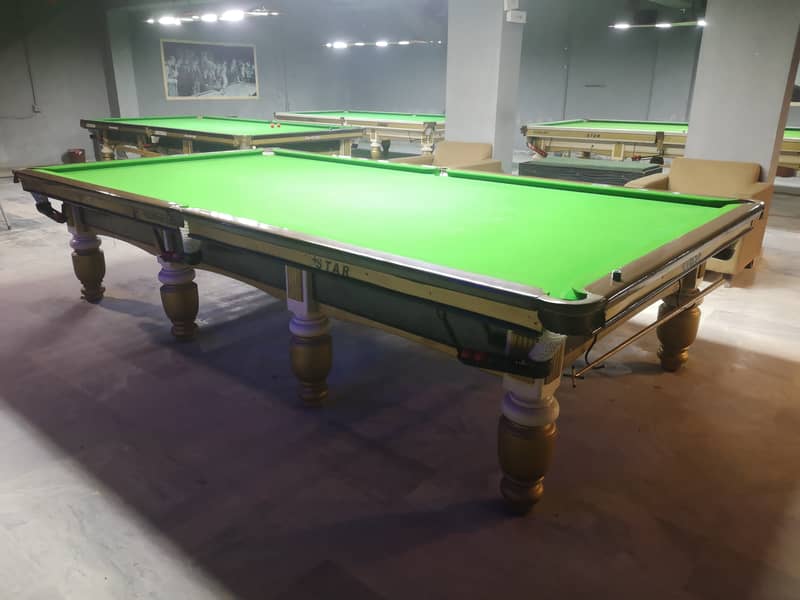 5 Snooker Tables & 1 Pool Table 3