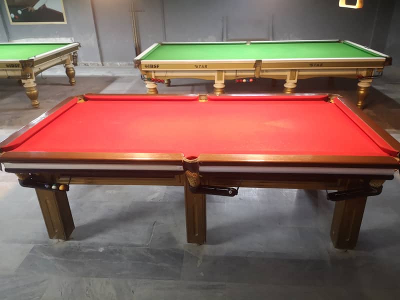 5 Snooker Tables & 1 Pool Table 7