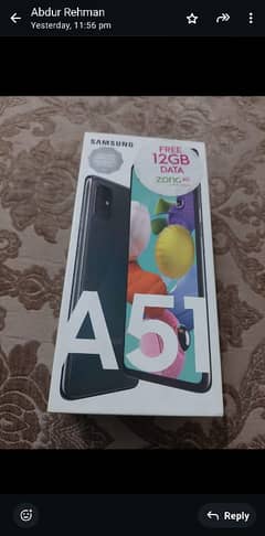 Samsung A51 ( 8GB + 128 GB ) Black