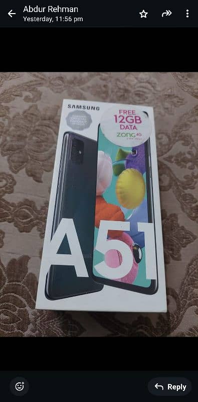 Samsung A51 ( 8GB + 128 GB ) Black 0