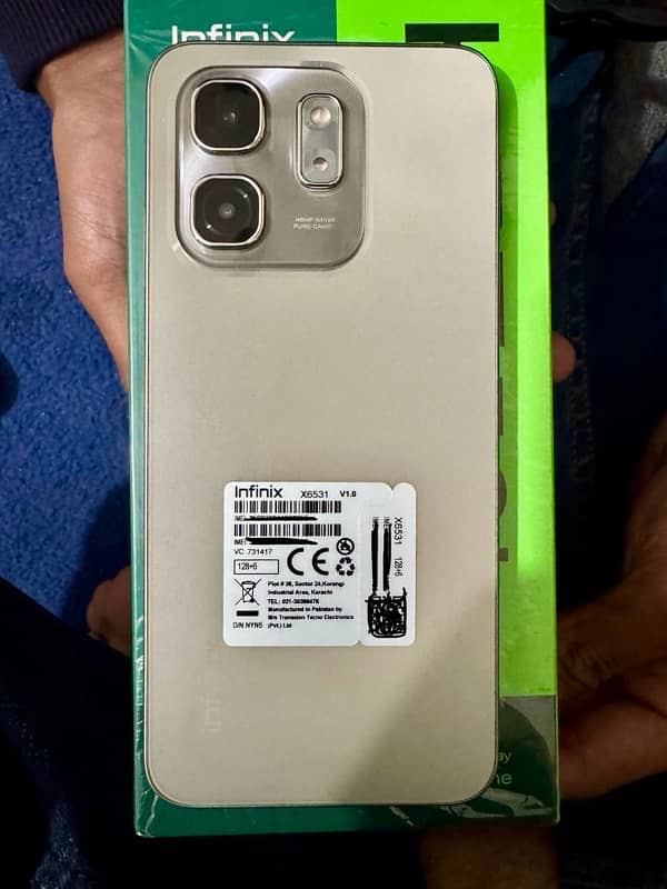 INFINIX HOT 50i 6gb 128gb - BOX OPEN 0