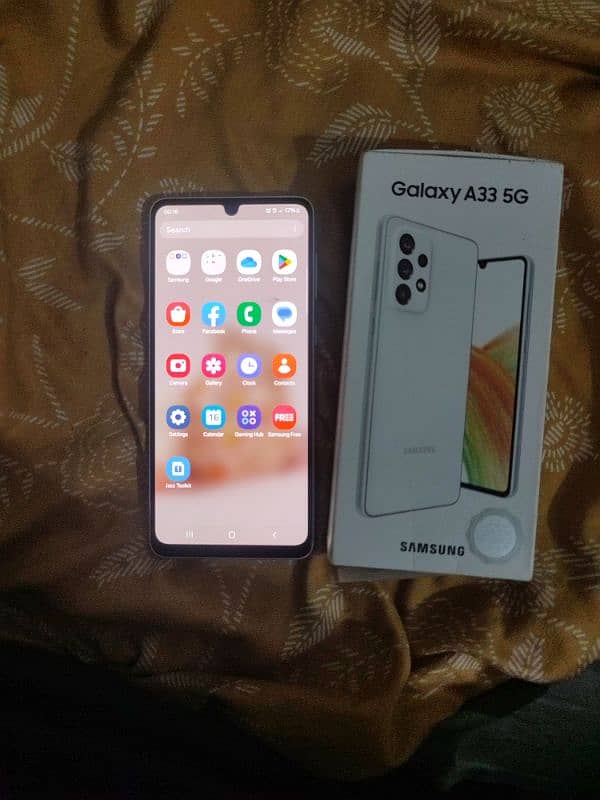 Samsung a33 full box 1