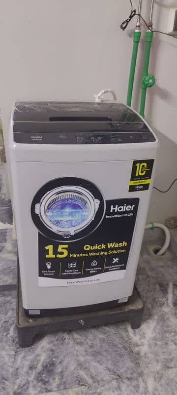 Haier Washing Machine 8 kgnew condition box pack 1