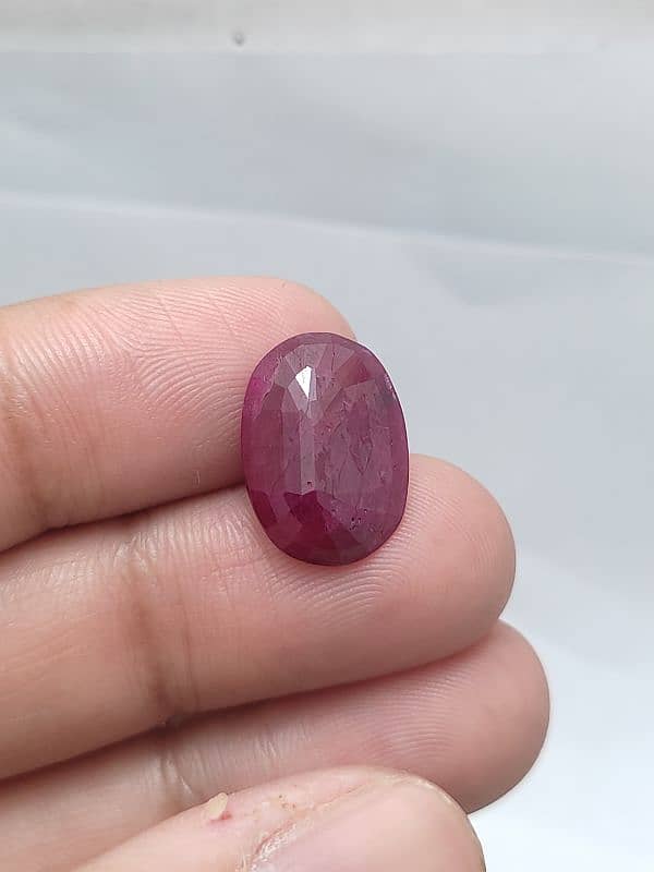 Natural Ruby Stone 7.95 Carat 3