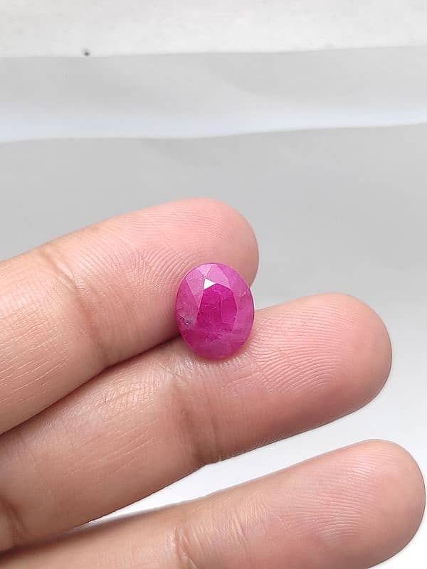 Natural Ruby Stone 7.95 Carat 4