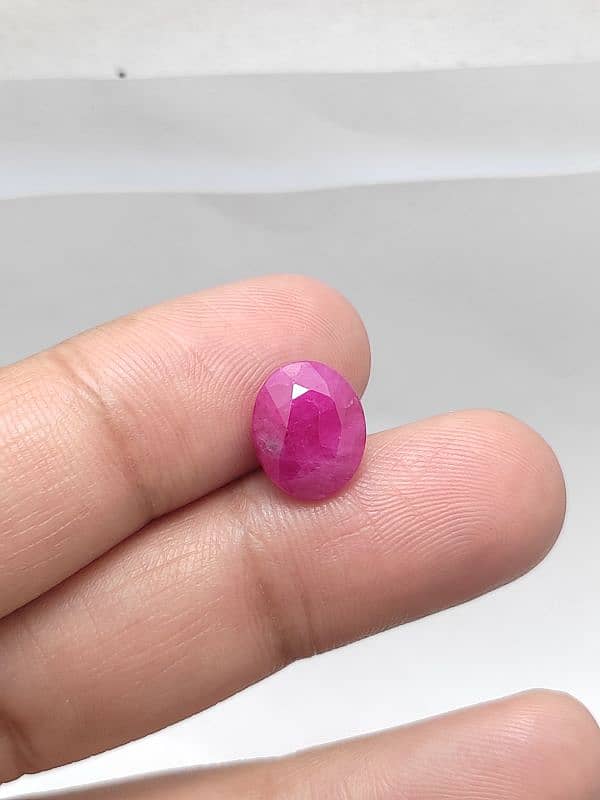 Natural Ruby Stone 7.95 Carat 5