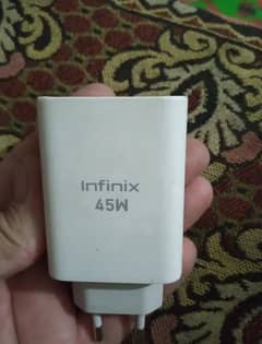 infinix Note. 40+ Note. 30  ka Orgnial 45W Charger