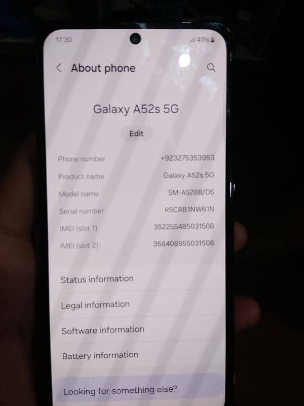 Samsung A52s for sell 1