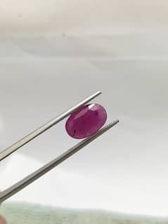 Natural Ruby Yaqot Stone