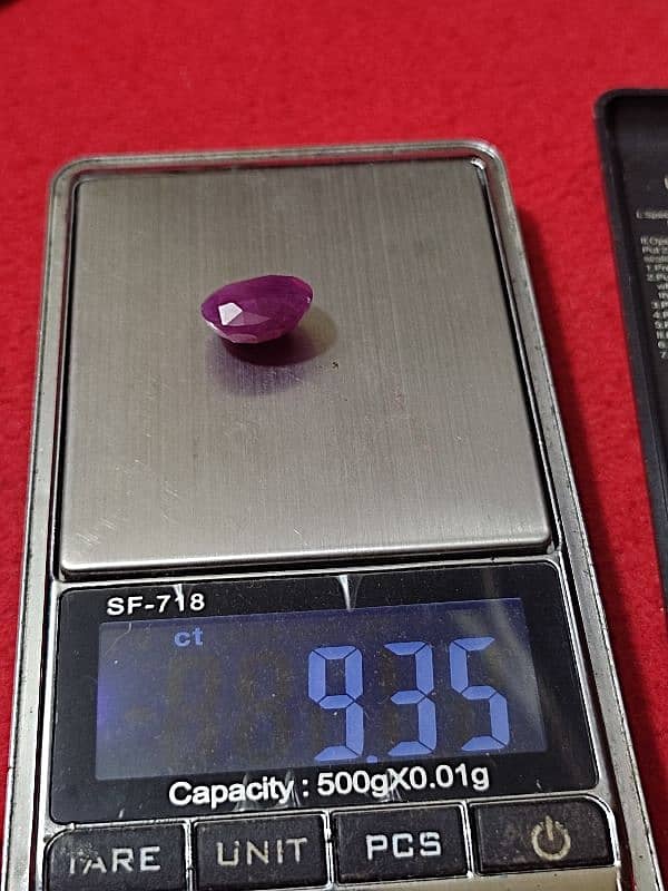 Natural Ruby Yaqot Stone 6