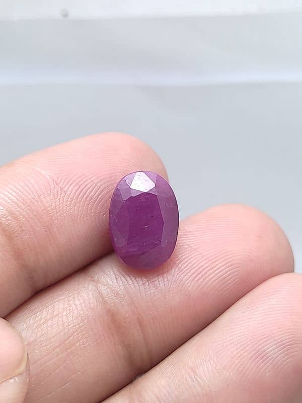 Natural Ruby Yaqot Stone 7