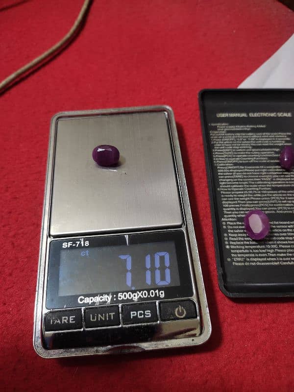 Natural Ruby Yaqot Stone 10