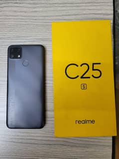 Realme C25s with box PTA Approved