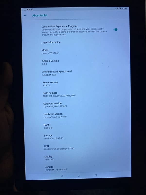 Lenovo Tablet For Sale 5