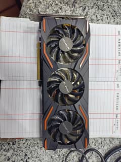 Gigabyte 1080 8Gb Triple Fan 256bit ddr5x