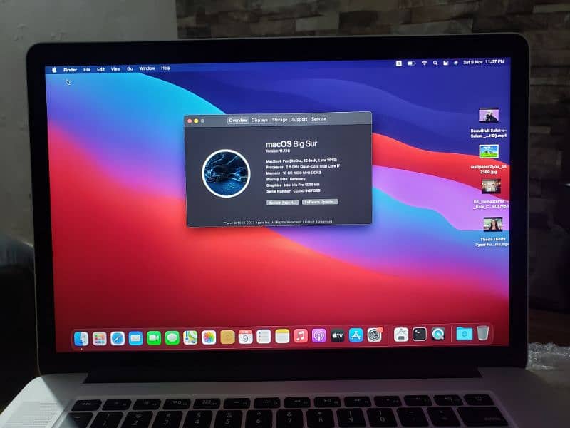 Macbook pro 2013 late core i7 16GB Ram 256GB M2 3gb Graphic card 10/10 4