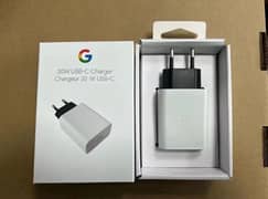 google charger 30W original for pixel 6, 6a, 6 pro, 7, 7 pro, 8, 8 pro