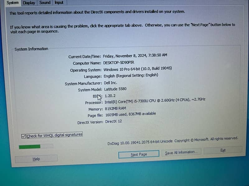 Core i5 7th gen 8gb Ram 256gb ssd 3