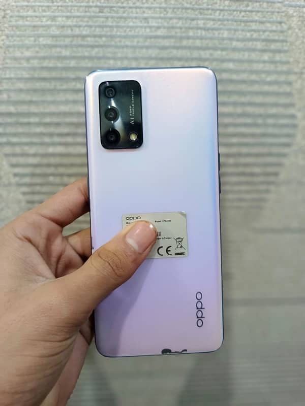 oppo f19 6/128 with box charger 0