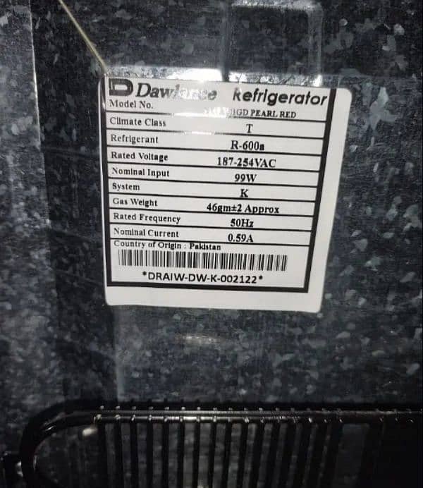 Dawlance inverter Fridge 7