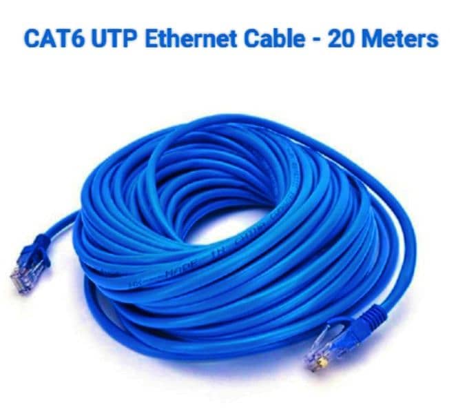 CAT-6 UTP Ethernet Cable - 20 Meter 0