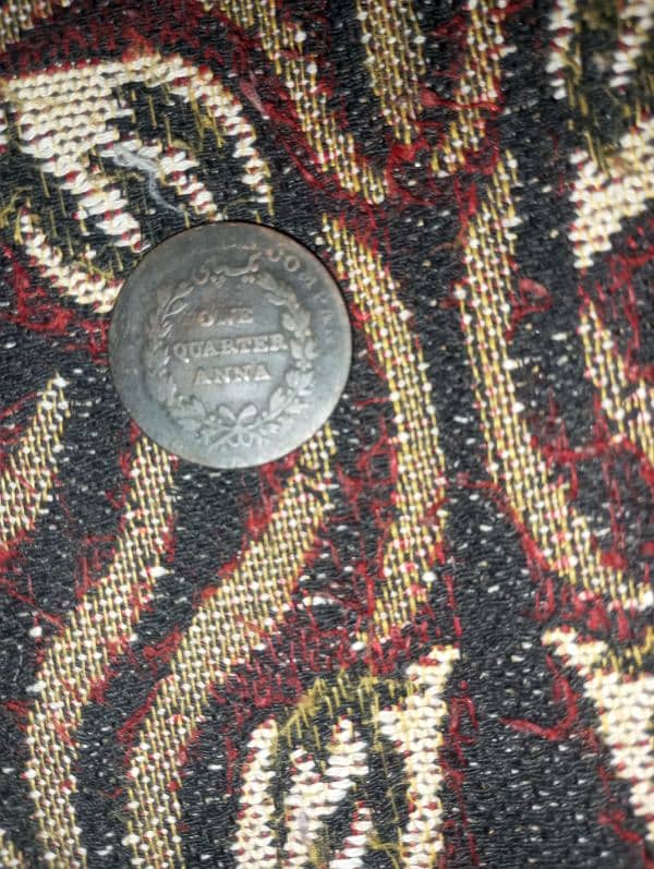 one quarter anna  1835 0