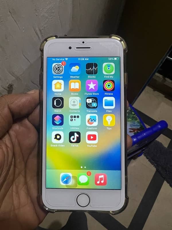 good condition i phone 8 jv non pta. contact. 03216555540 1