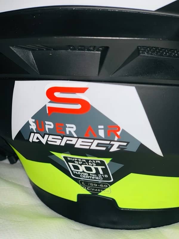 Helmet super air sp 169 with vector bluetooth 4