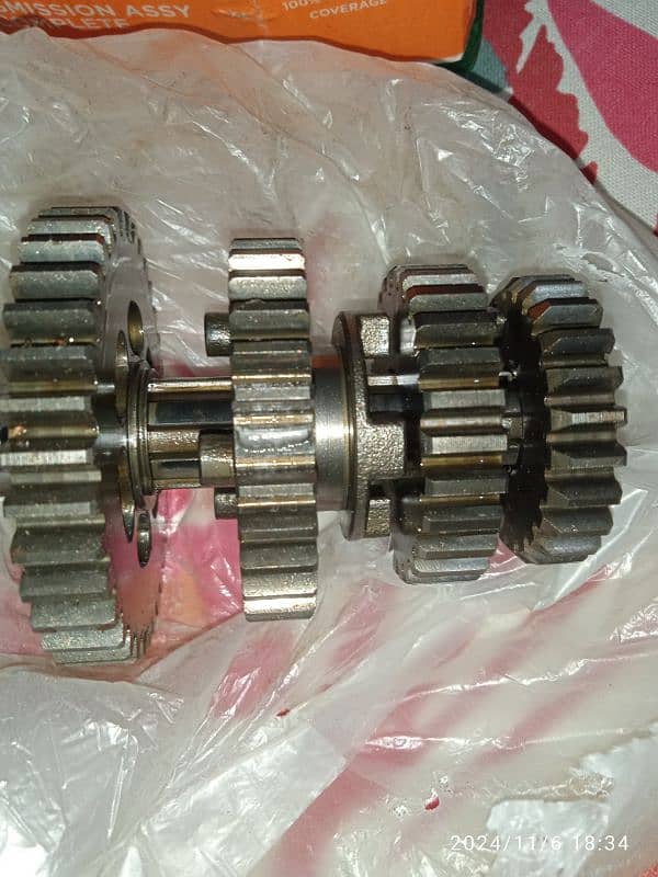 Gear Transmission / Gear Kit CD 70 / Gear Gucha 6