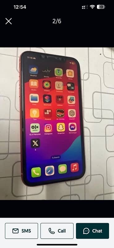 i phone XR Jv 64 GB Batery service pe . chelnay m 100% ok. 03216555540 0